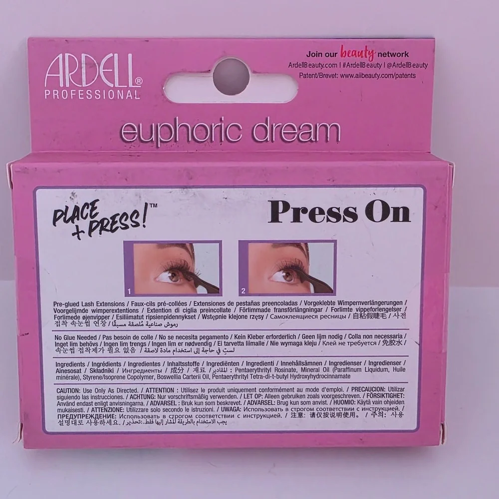 Ardell Professional Euphoric Dream Press On 20 Pre-Glued Underlash Extensions